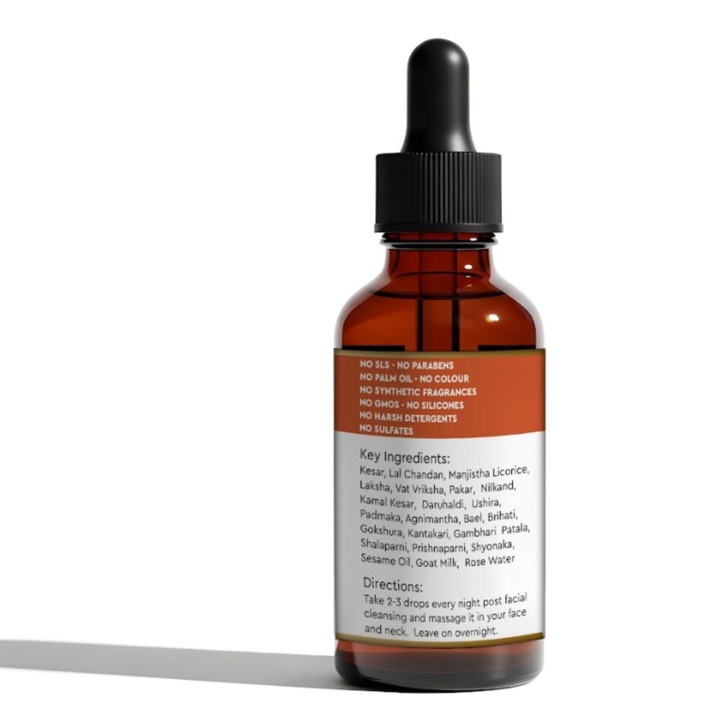 Radiance Elixir | Kumkumadi | Saffron | Ayurvedic Beauty Oil | Illuminate | Restore | Glow view 2