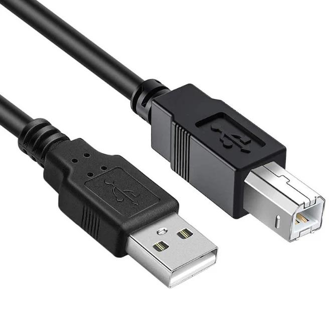 USB Printer Cable 2.0V with High-Speed (Premium Quality) 1.5 Meter view 2