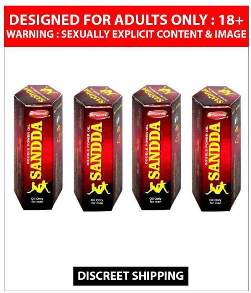 4 x 15 ml Double Power Sanda Oil For Men