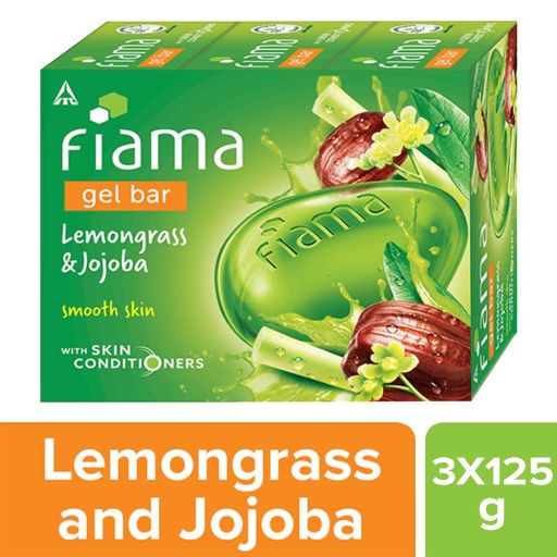 Fiama Lemon Jojoba Soap 125 Gms x3