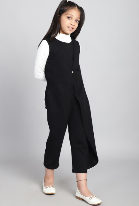 Girls Pure Cotton Jumpsuit view 2