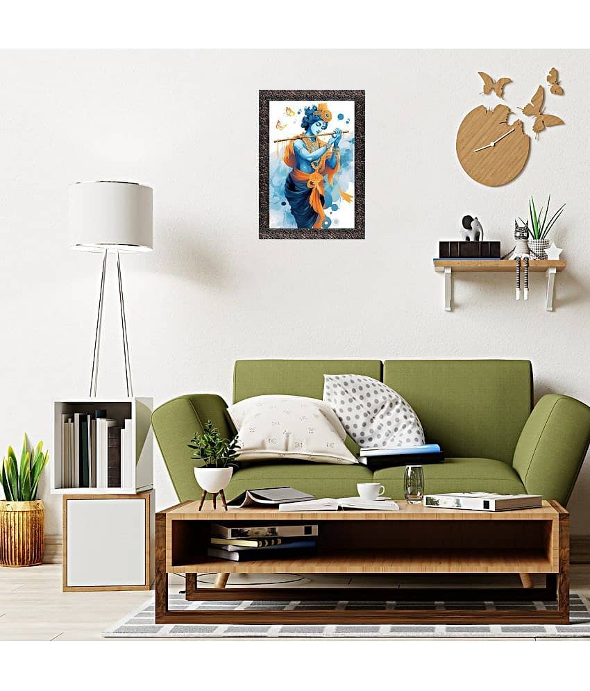 Indianara Abstract Painting With Frame view 2