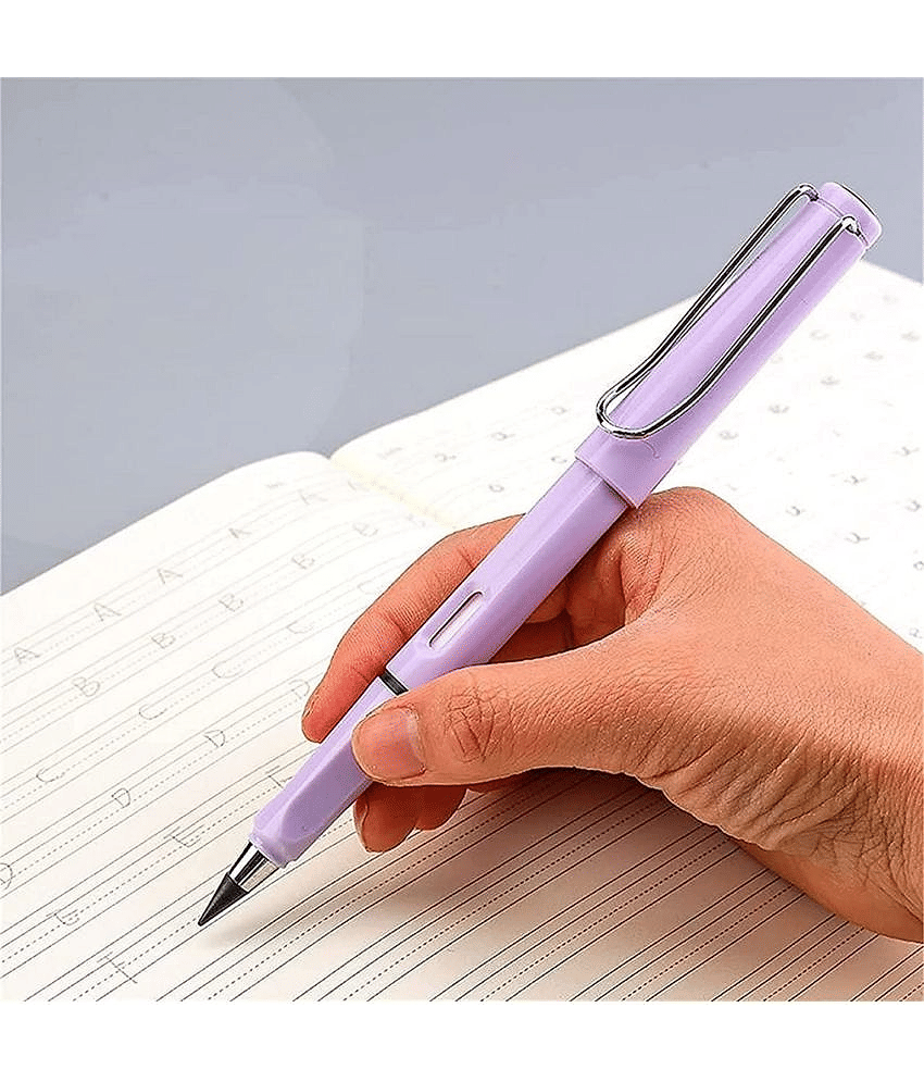 Never Ending Inkless Portable Erasable & Reusable Pencil Set of 5,Multicolor view 2