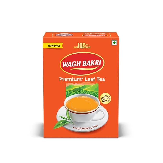 Wagh Bakri Leaf Tea Carton Pack | 250 gm + Green Ealichi 25 gm view 2