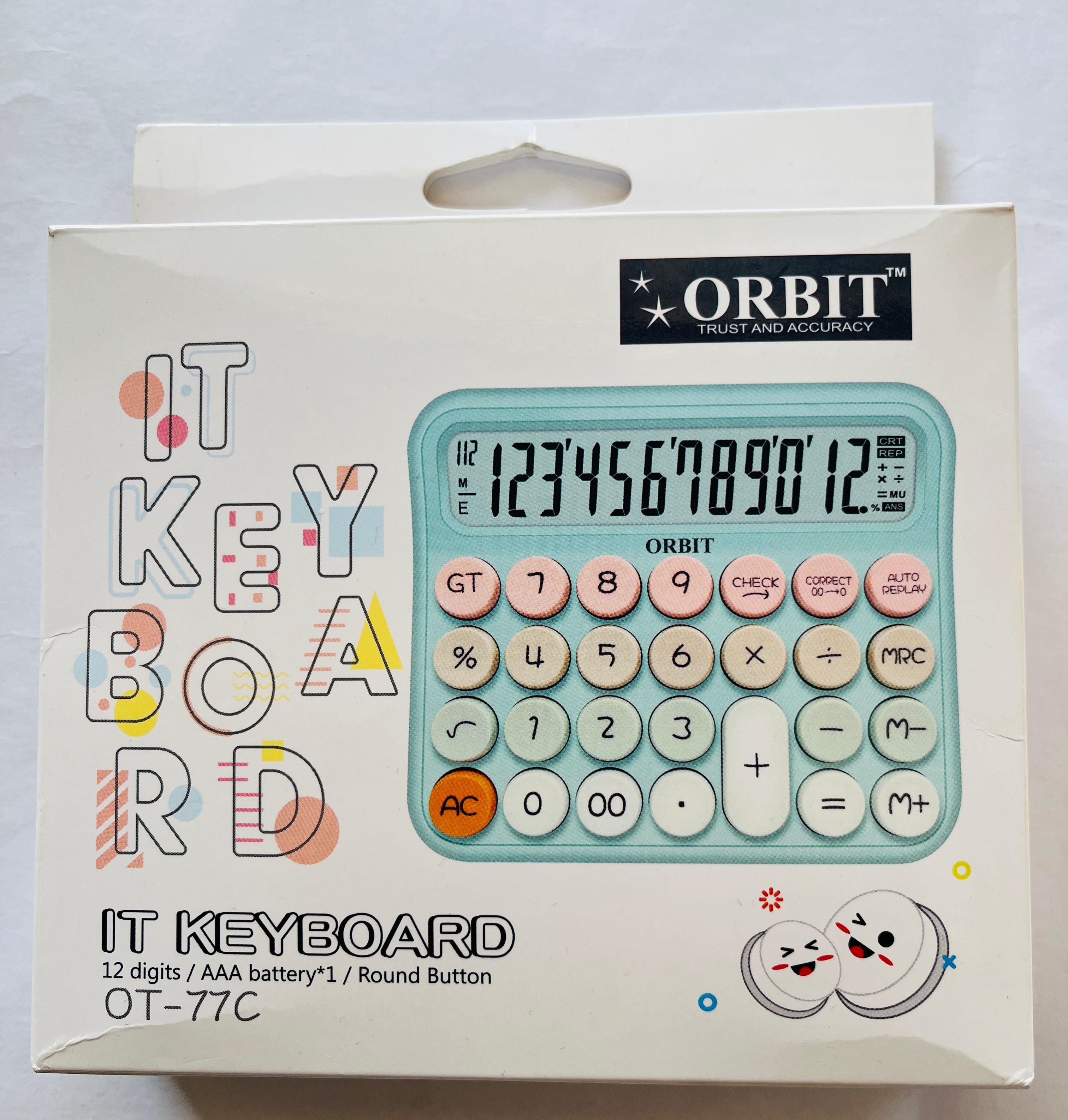 Calculator (ORBIT) view 2