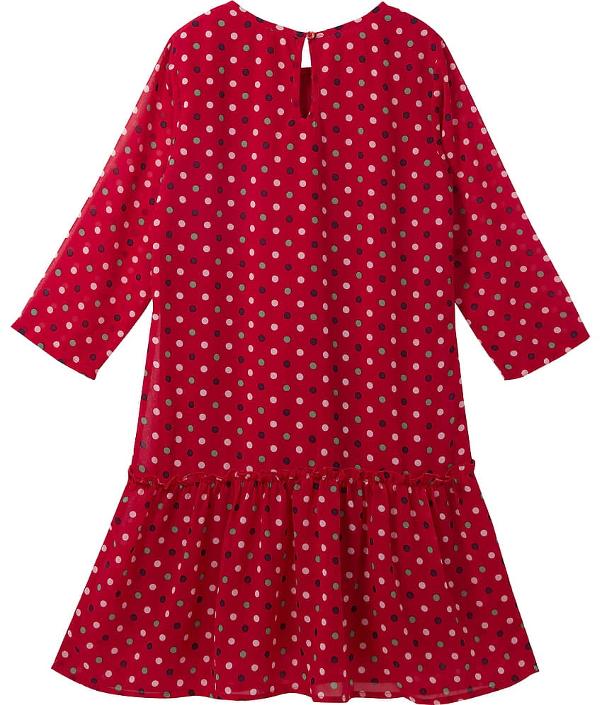 Cub Mcpaws Rayon A-line For Girls ( , Red ) view 2