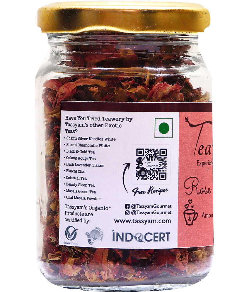 Tassyam Rose Tea Loose Leaf 10 gm view 2