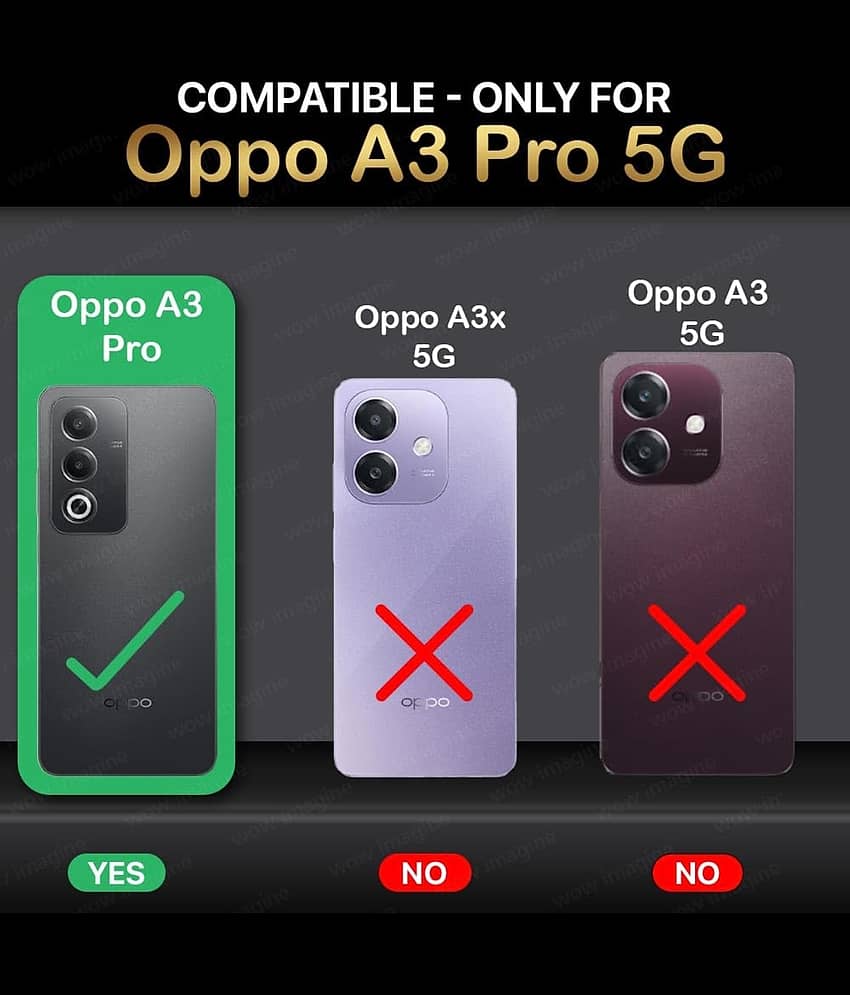 ZAMN Shock Proof Case Compatible For Polycarbonate OPPO A3 Pro 5G ( ) view 2