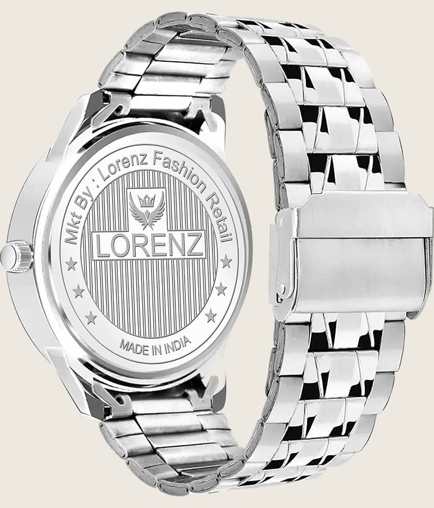 Lorenz Silver Stainless Steel Analog Men's Watch view 2