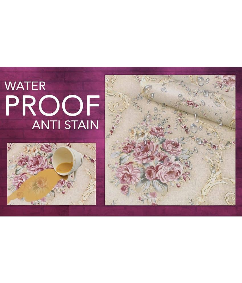 KAAF Floral Wallpaper ( 40 x 500 ) cm ( Pack of 1 ) view 2