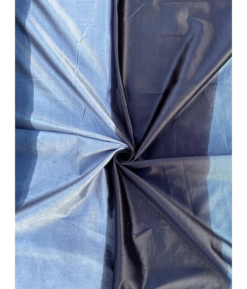 N2C Home - Brown Polyester Colorblock Window Curtain ( Pack of 2 ) view 2