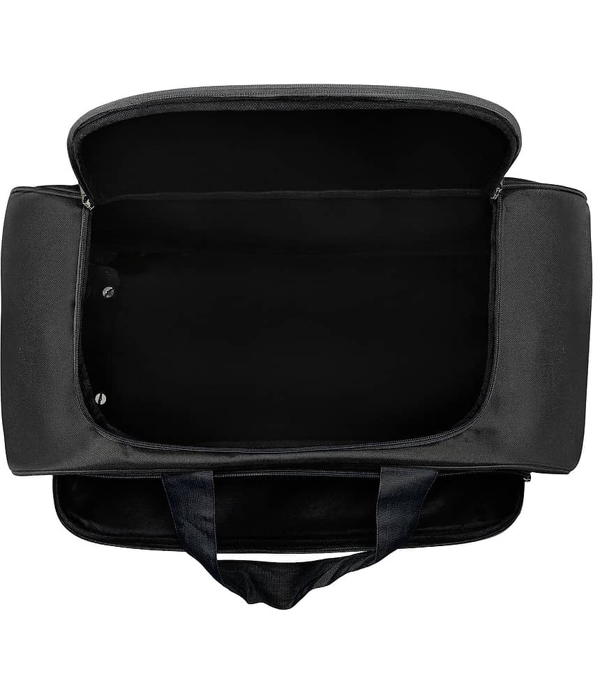 AXEN BAGS 75 Ltrs BLACK Polyester Duffle Trolley view 2