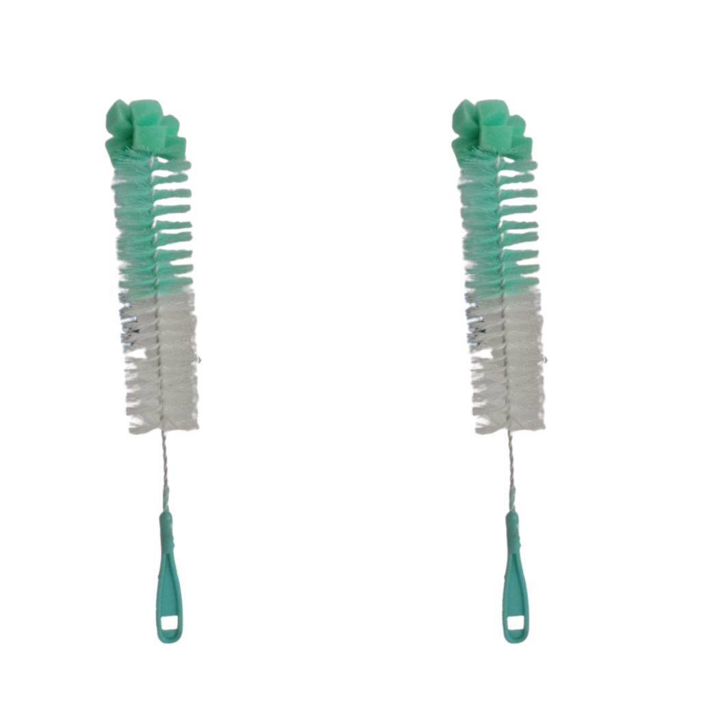 JMP BRUSH Plastic Multipurpose Long Bottle Cleaning Brush For Thermos, Glass,Jugs and Long Narrow Neck Sport Bottles Set Of 2 view 2