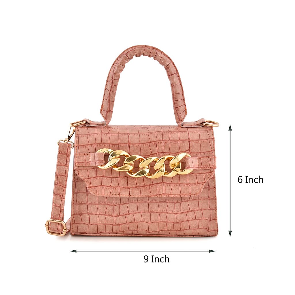 Lychee bags Women Pu Purple Sling Bag view 2