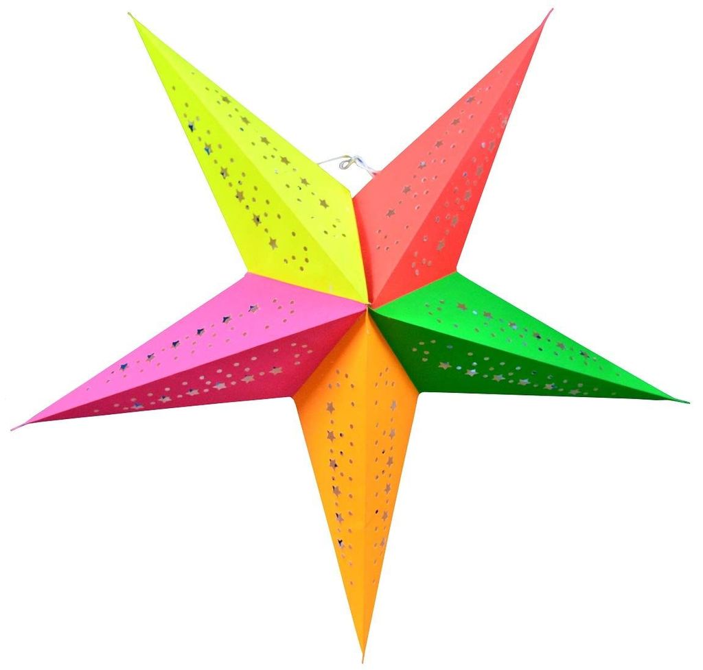 Beautiful Hanging Star | Decorative Star Multicolor for Home & Office Décor view 2