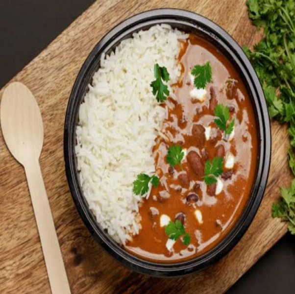 Dal makhani rice bowl