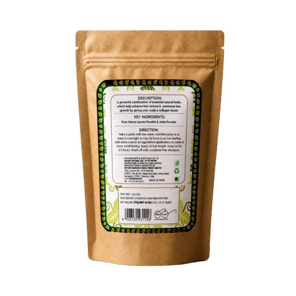Botanical Hair Colour Ritual | Pure Henna Powder | Colour | Nourish | Protect view 2