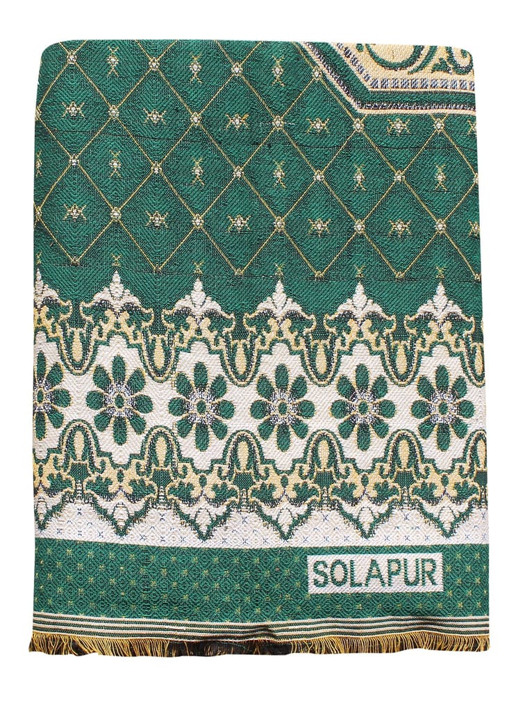 Solance Cotton Solapur Carpet, Dhurrie, Rug, Galicha (Multicolour, 58 inch x 88 inch) Pack of 2 view 2