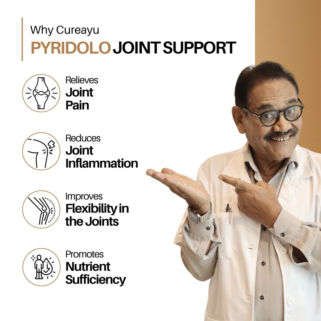 Pyridolo Joint Support | For Joint Pain Relief | Reduces Joint Inflammation & Stiffness view 2