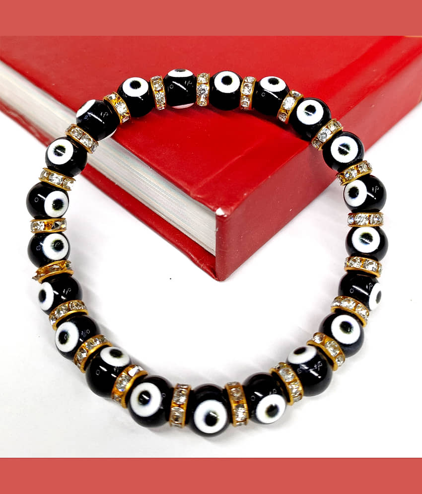 DAIVYA WELLNESS - Black Charm Bracelet ( Pack of 1 ) view 2