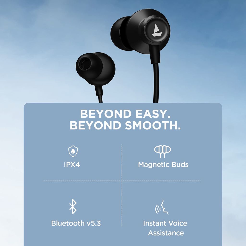 boAt Rockerz Apex Bluetooth in Ear Earphones view 2