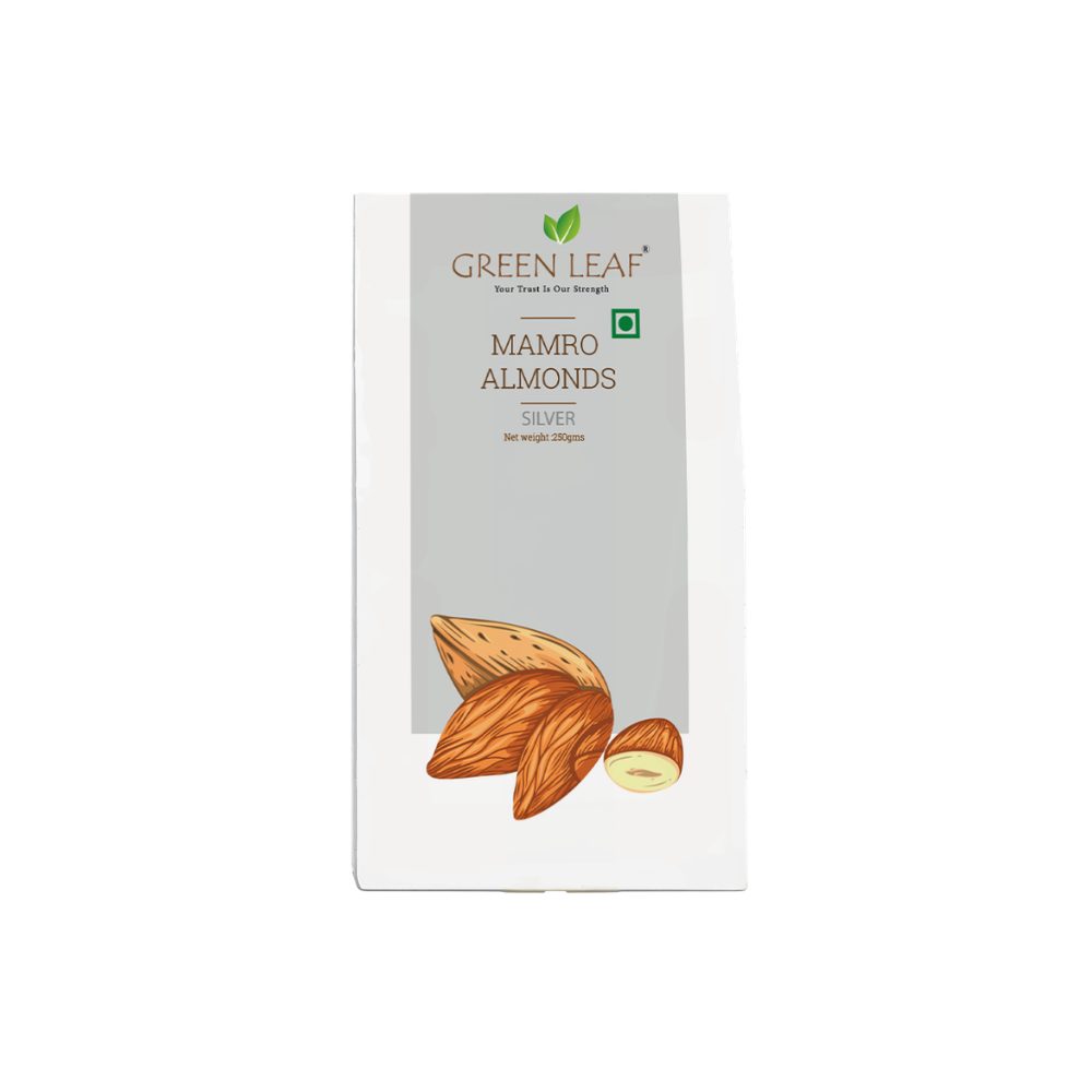Green Leaf Silver Mamra Almonds - 250g view 2