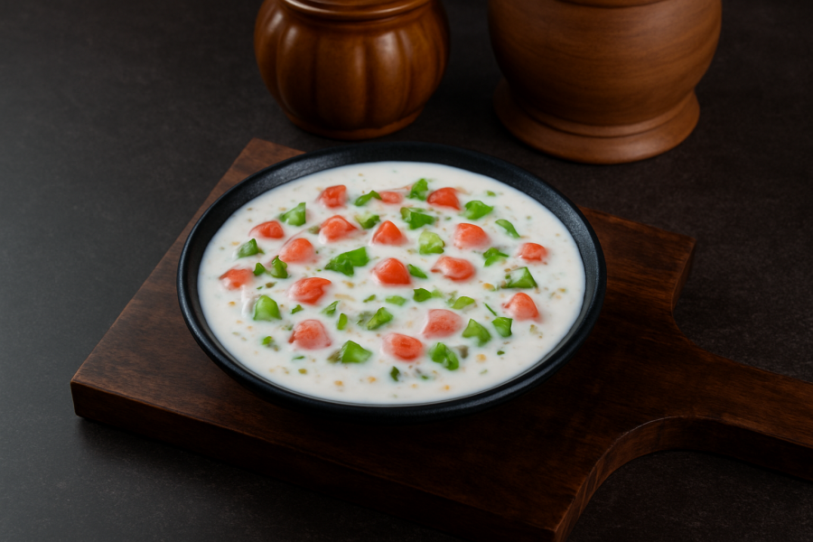 Mixed raita