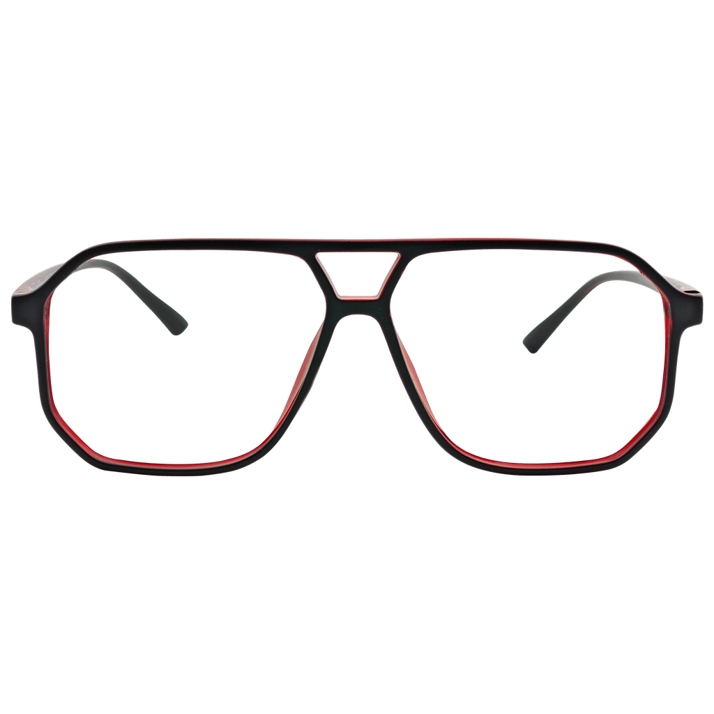 Grey Matt Full Rim Geometric For Man