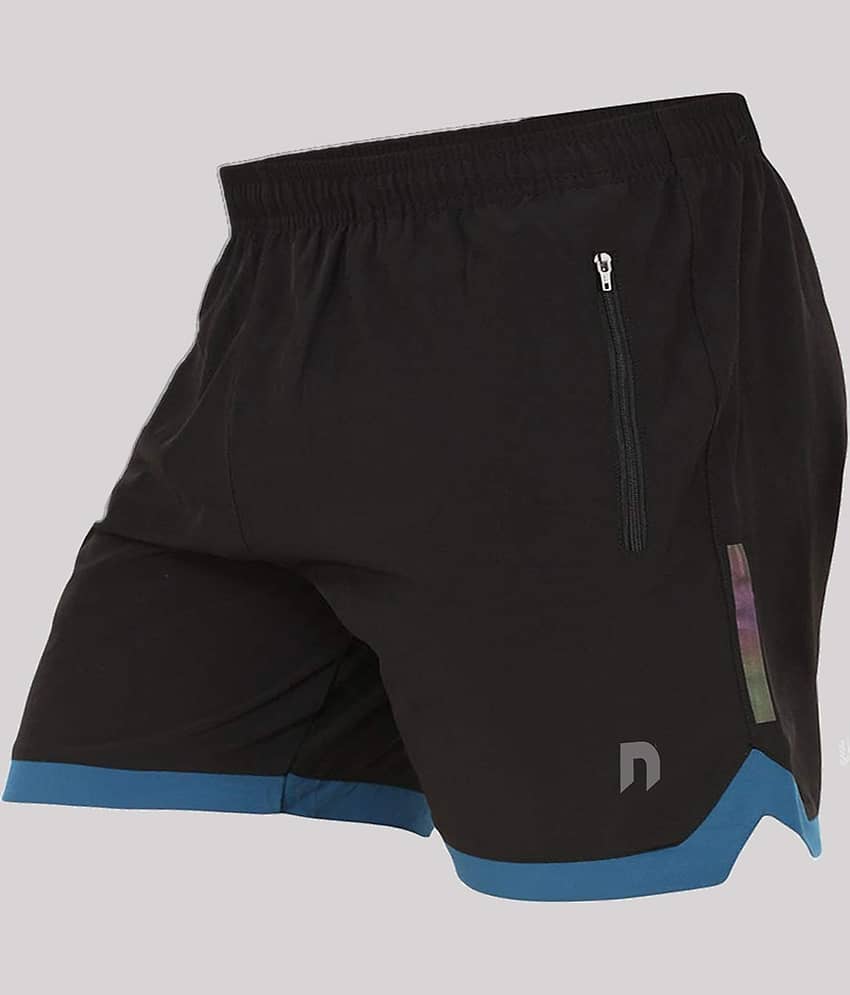 NEVER LOSE Multicolor Polyester Men's Cycling Shorts ( Pack of 2 ) view 2