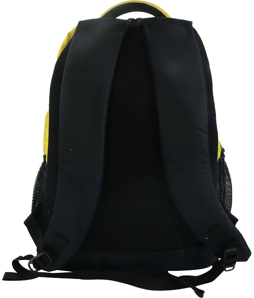 smilykiddos bag 25 Ltrs Yellow Polyester College Bag view 2