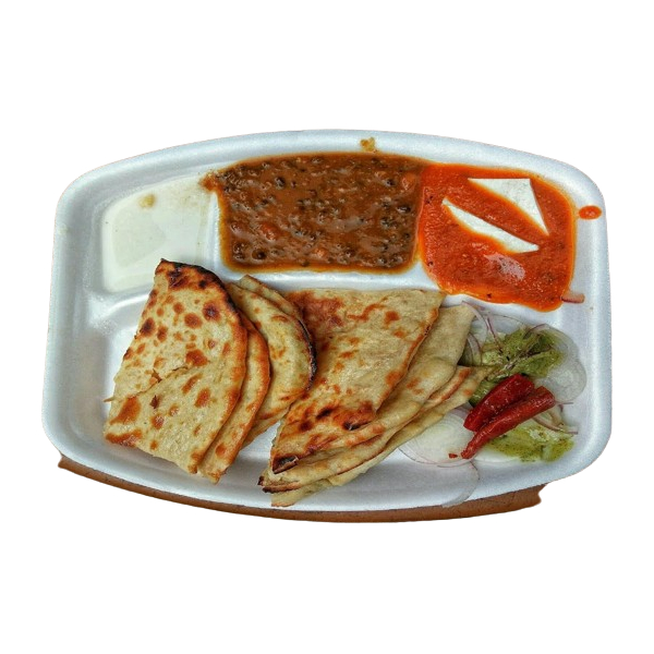 Aloo Naan Thali