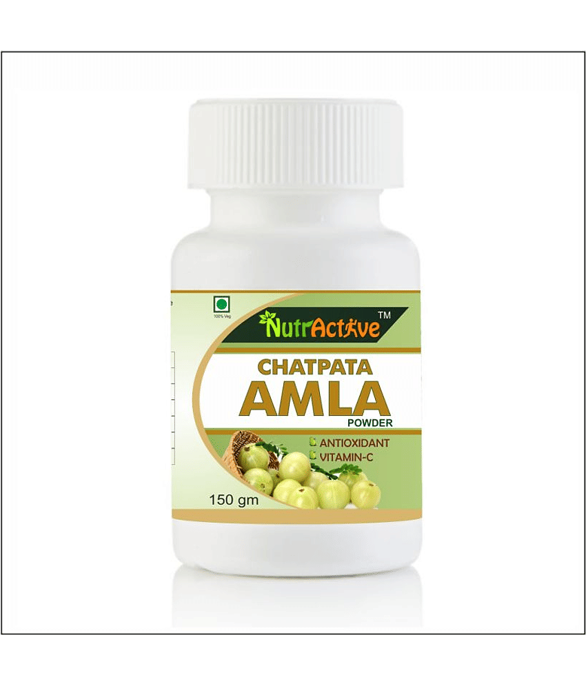 NutrActive Chatpata Amla Powder | Amla Churan| Amla Pachak | For Constipation, Improve Digestion, Improve Immunity, 300 gm Pack of 2 view 2