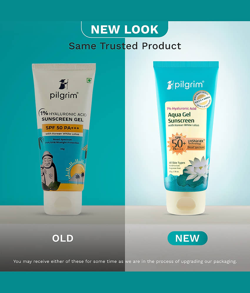 PILGRIM SPF 50 Sunscreen Gel For All Skin Type ( Pack of 1 ) view 2