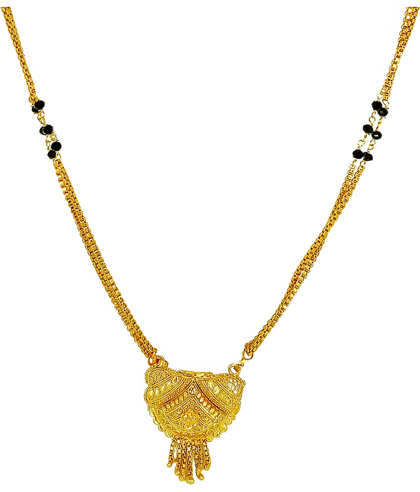 JIPPA Golden Mangalsutra ( Pack of 1 ) view 2