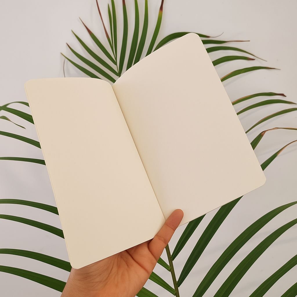 Handmade Colorful Elephant Print Eco-Friendly Diary Book view 2