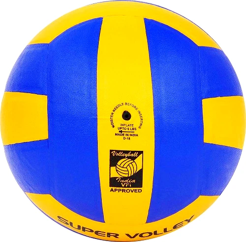 Cosco Super Volley Volleyball: Durable Rubber Volleyball with Butyl Bladder for Training and Recreational Play (Size - 4) by Total Sporting And Fitness Solutions Pvt Ltd view 2
