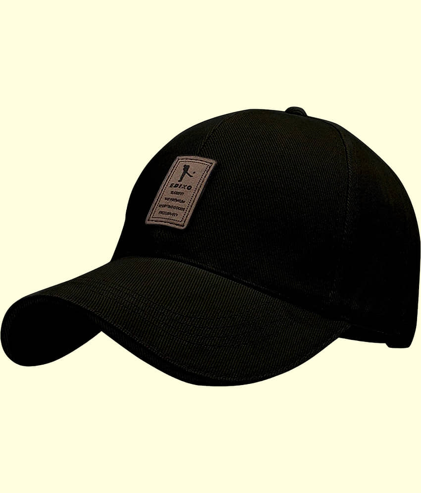 Bolax Pack of 2 cotton Men's Cap ( Black ) view 2