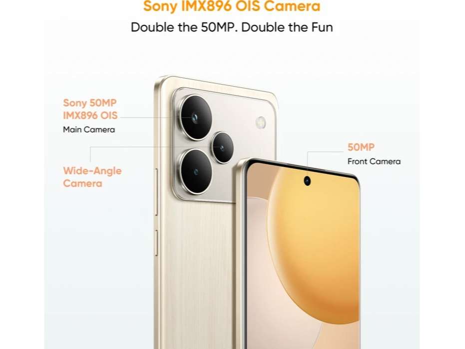 Realme P4 PRO 5G Smartphone, 8GB RAM, 128GB Storage - Birch Wood view 2