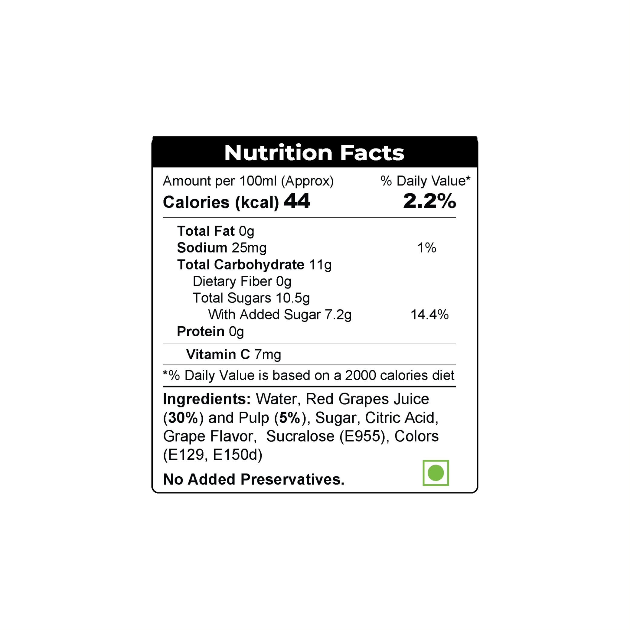 Frutika Red Grapes Juice with Pulp 200ml view 2
