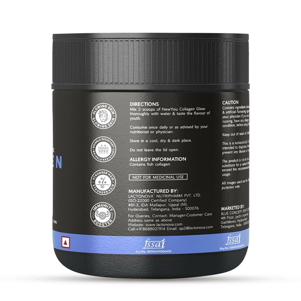 NEWYOU Glow Marine Collagen | Beauty Activator | Stronger Hair & Younger Skin view 2