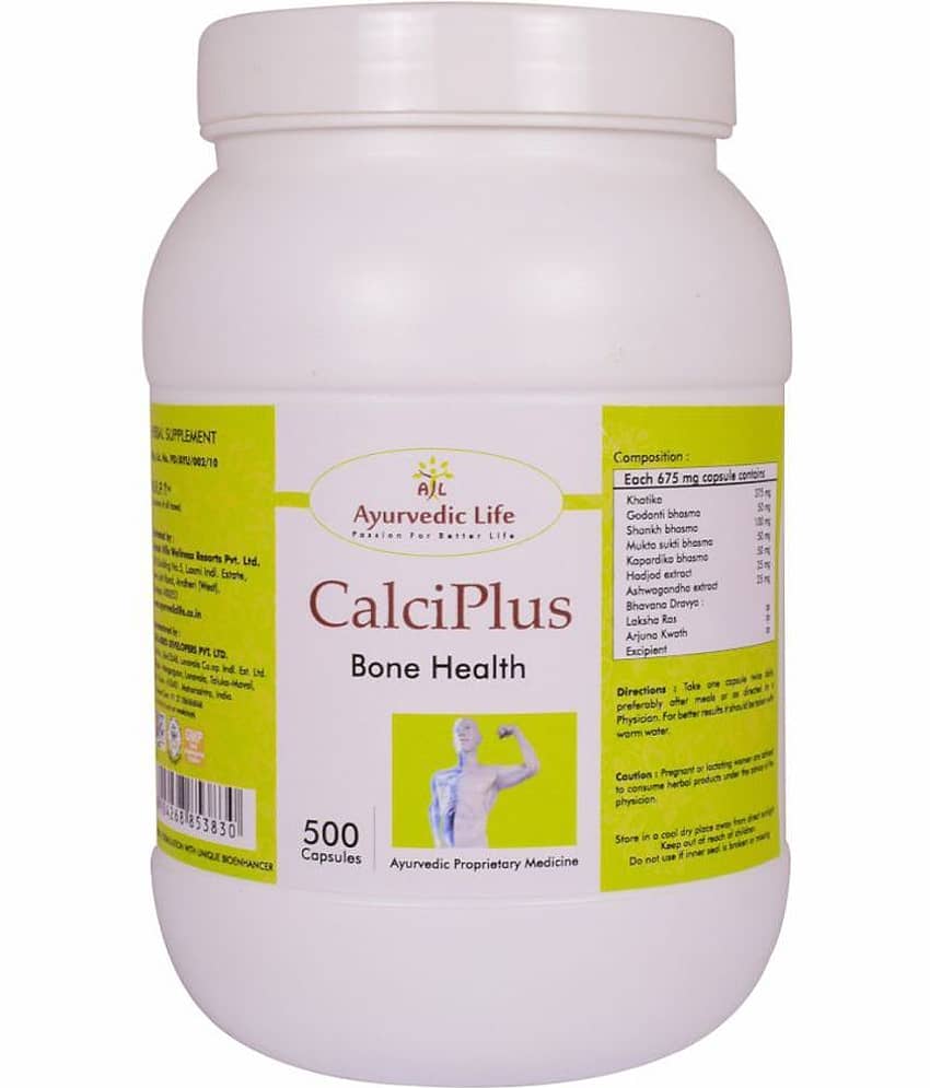 Ayurvedic Life Calciplus Capsule 500 No.S Pack of 1
