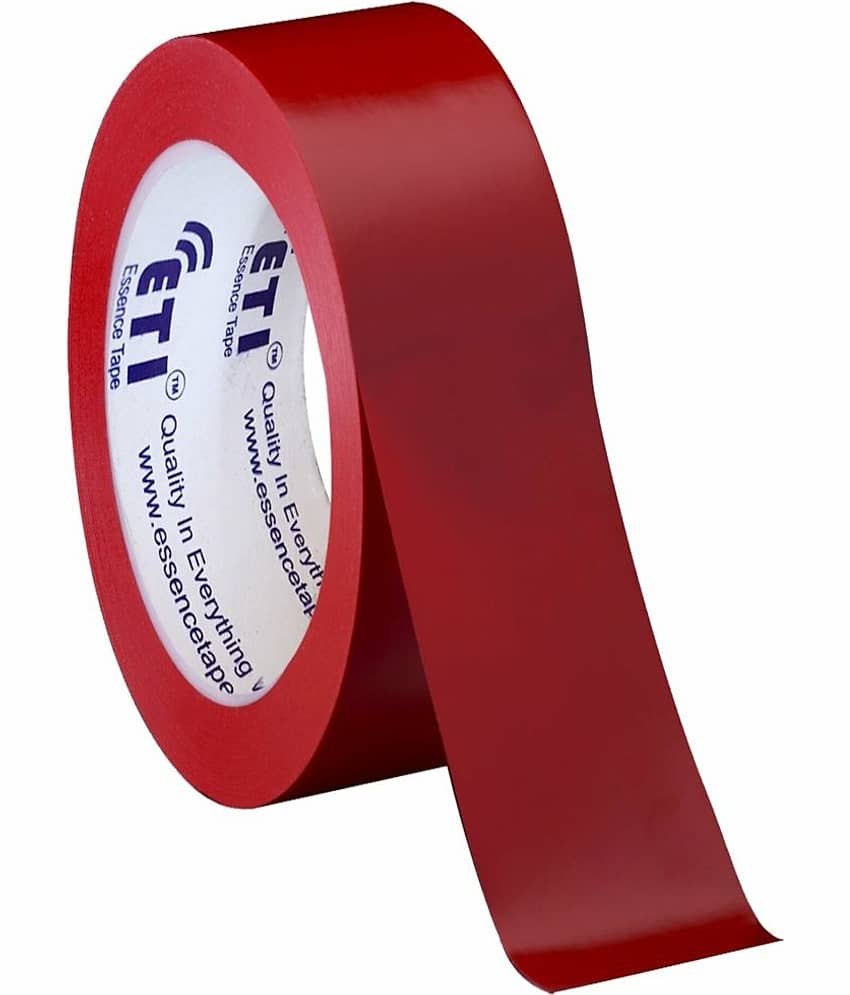 ETI- Floor Marking (Social Distancing Tape) 48mmx25metres Red (Pack of 1) view 2