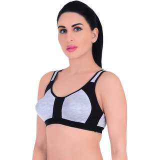 Empisto Branded Women's Black, BabyPink and Maroon Colour Yoga Bra (Pack of 3) view 2