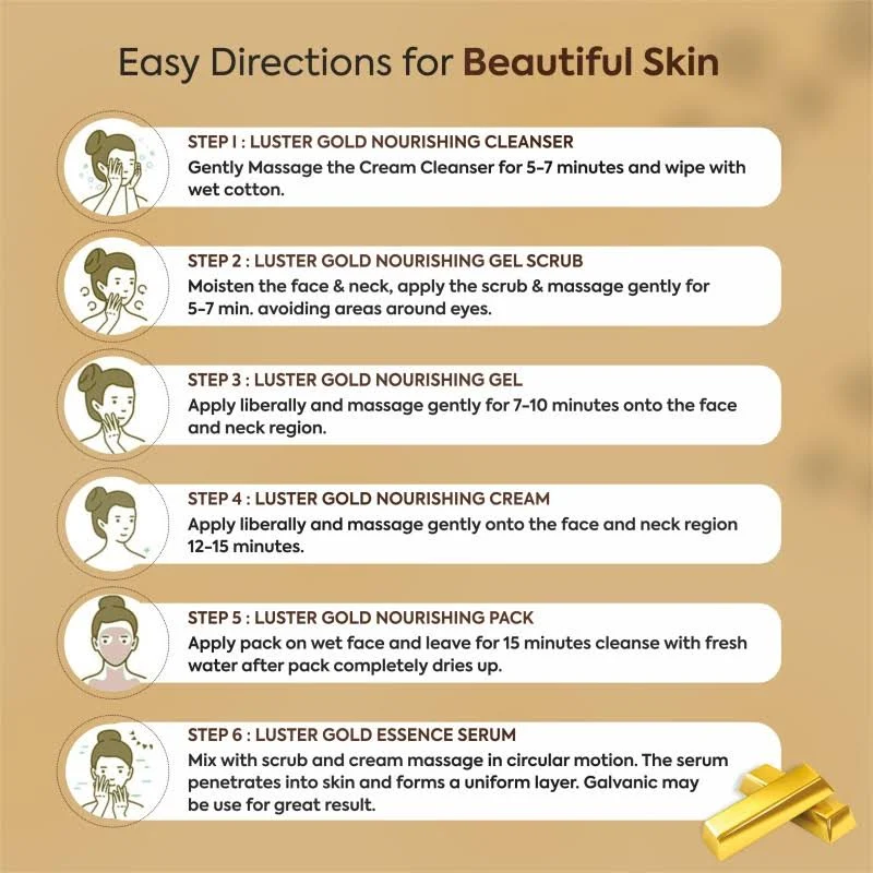 FYC Professional Lustre Gold Radiant & Glowing Skin Facial view 2
