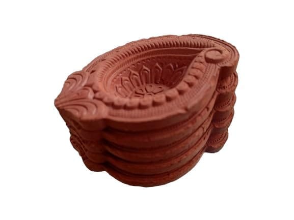 Handmade Terracotta Oil Lamp | Set of 20| for Diwali | Home Decor view 2
