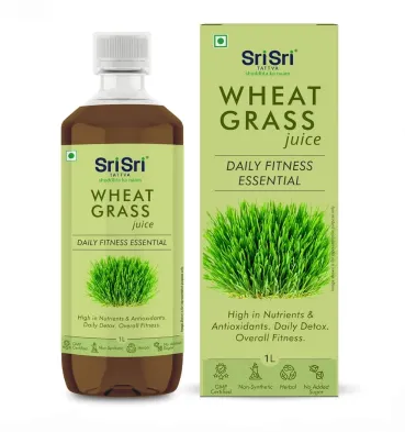 Wheat Grass Juice - Daily Fitness Essential | High In Nutrients & Antioxidants, Daily Detox, Overall Fitness view 2