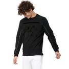 Mufti Black Textured Print Sweatshirt view 2