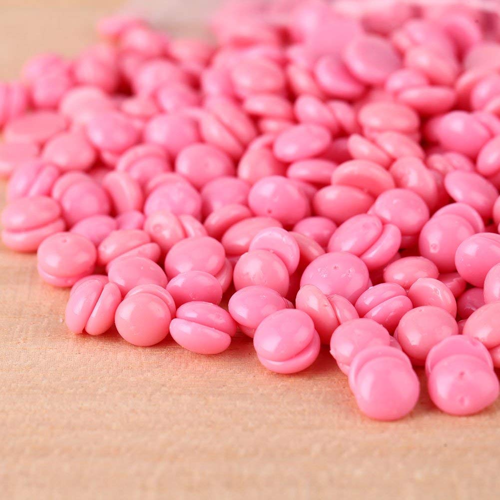 Elecsera Hard Body WaxBeans Bag Removal Cream Wax Beans Depilatory Body Hair Epilation Removal (Pink, 100G) view 2