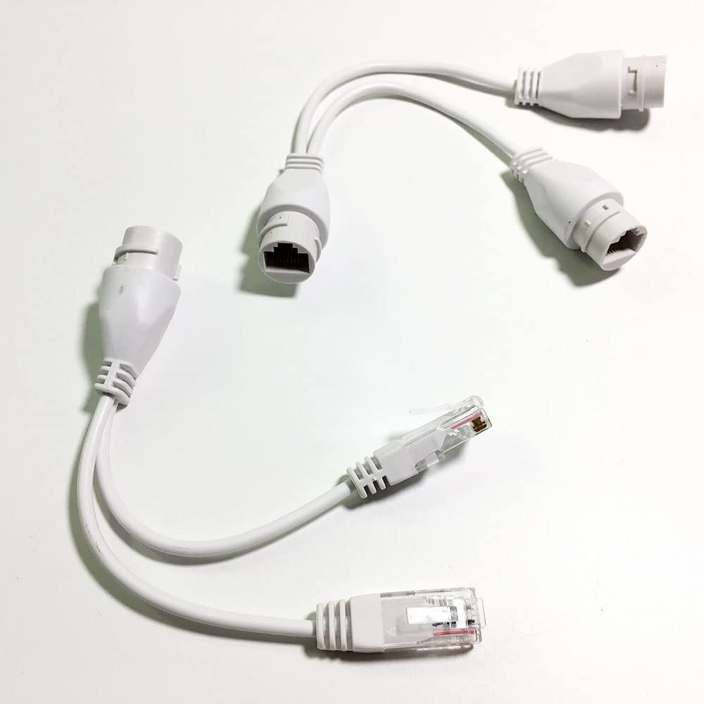 PoE Combiner/Mux, POE Splitter Network Cabling Connector 3-Way RJ45 for Surveillance Camera view 2
