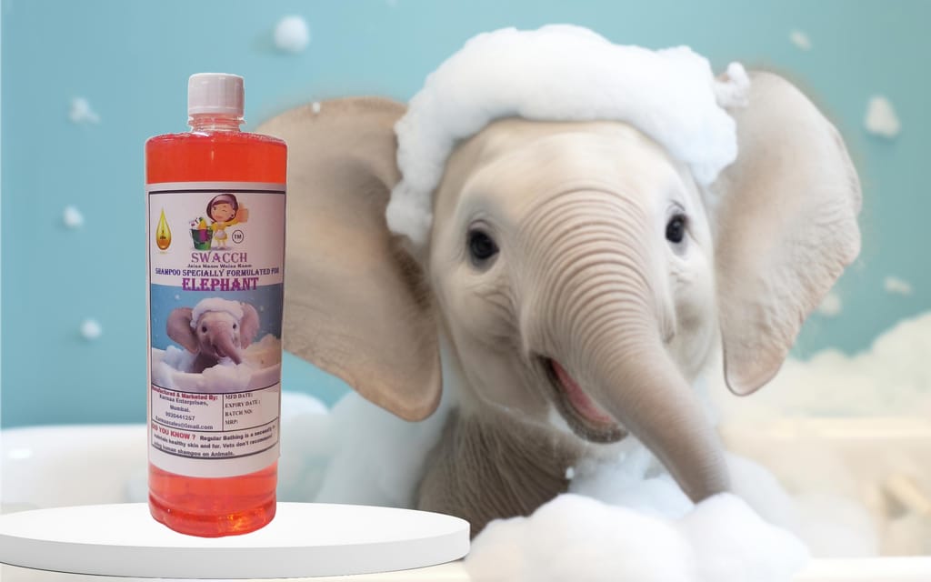 Swacch Shampoo Specially Formulated for Elephant (1 Litre) Strawberry view 2